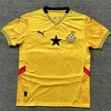 2025 Ghana Away Yellow Fans Soccer jersey