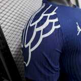 [PLAYER] 2024/25 PSG 4RD Blue Player Soccer jersey