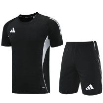 2025/26 Black black Training Shorts Suit