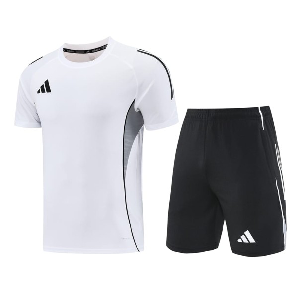 2025/26 White Training Shorts Suit