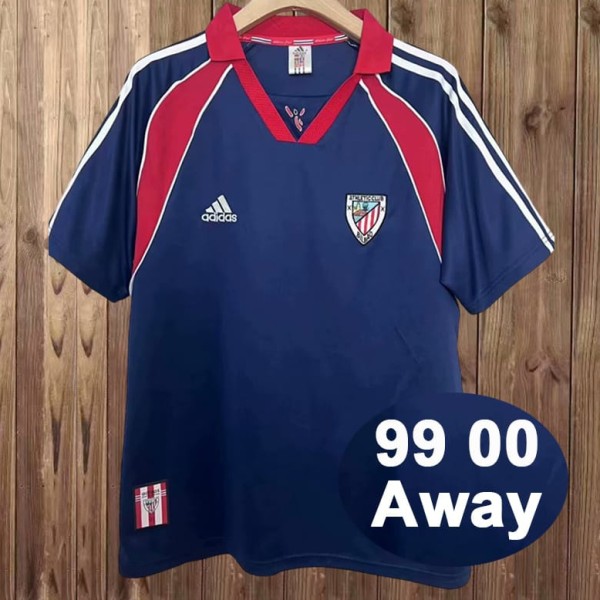 1999/00 Bilbao Away Retro Soccer jersey