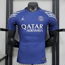 [PLAYER] 2024/25 PSG 4RD Blue Player Soccer jersey