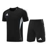 2025/26 Black black Training Shorts Suit