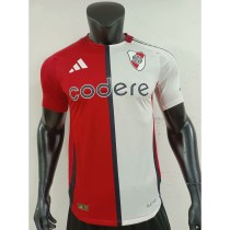 [PLAYER] 2025/26 River Plate 3RD red  white Player Soccer jersey