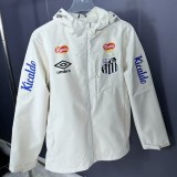 2025/26 Santos FC White Windbreaker
