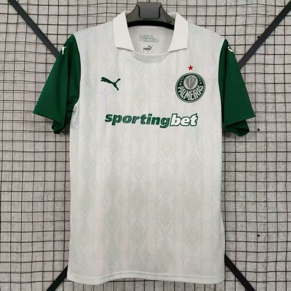 2025/26 Palmeiras Away White Fans Soccer jersey