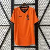 2000 Netherlands Home Retro Soccer jersey