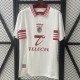 1997/99 Benfica Away White Retro Soccer jersey