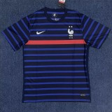 2000 France Home Dark Blue Retro Soccer jersey