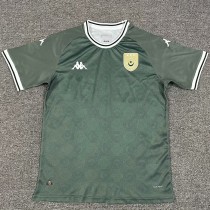 2025 Tunisia Special Edition Green Fans Soccer jersey