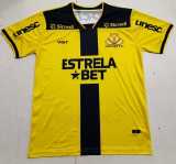 2025/26 Criciuma Home Yellow Fans Soccer jersey