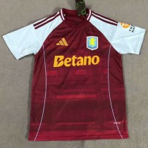 2025/26 Aston Villa Special Edition red  white Fans Soccer jersey