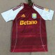 2025/26 Aston Villa Special Edition red  white Fans Soccer jersey