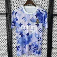 2025/26 R MAD Special Edition white  blue Fans Soccer jersey