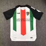 2025/26 CD Palestino Home white green and red Fans Soccer jersey