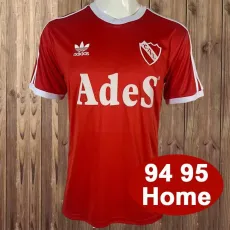 1994/95 Independiente Home Red Retro Soccer jersey