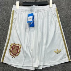 2025/26 Bayern Commemorative Edition White 125th Fans Soccer Shorts