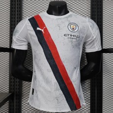 [PLAYER] 2025/26 Man City Away Player Soccer jersey