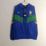 2025 Brazil Blue Windbreaker