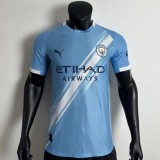 [PLAYER] 2025/26 Man City Home Player Soccer jersey