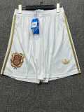 2025/26 Bayern Commemorative Edition White 125th Fans Soccer Shorts