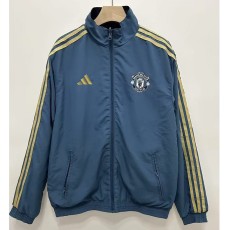 2025/26 Man Utd Blue reversible Windbreaker