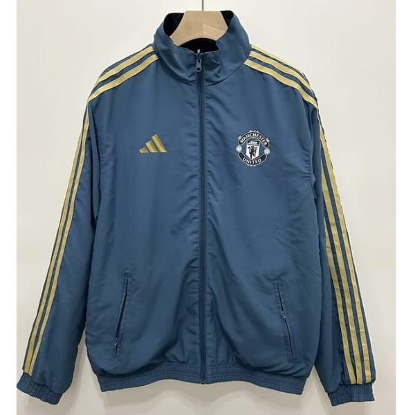 2025/26 Man Utd Blue reversible Windbreaker