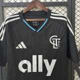 2025/26 Charlotte FC Away Black Fans Soccer jersey