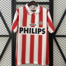 1994/95 PSV Eindhoven Home red  white Retro Soccer jersey