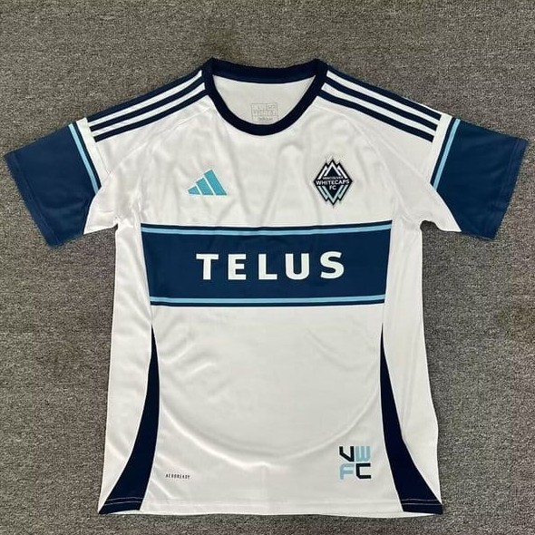 2025/26 Vancouver Whitecaps FC Home White Fans Soccer jersey