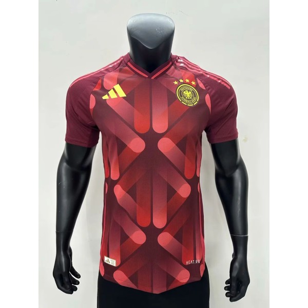 [PLAYER] 2025 Germany Away Red four star Player Soccer jersey