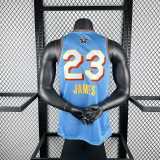 2025/26 James #23 All-Star Blue NBA Jerseys