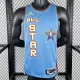 2025/26 Curry #30 All-Star Blue NBA Jerseys