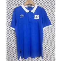 2025 El Salvador Home Blue Fans Soccer jersey