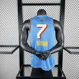 2025/26 Brown #7 All-Star Blue NBA Jerseys