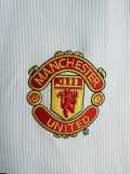 1998/99 Man Utd Retro White Retro Soccer jersey