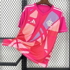 2025/26 Flamengo GKP Pink Fans Soccer jersey