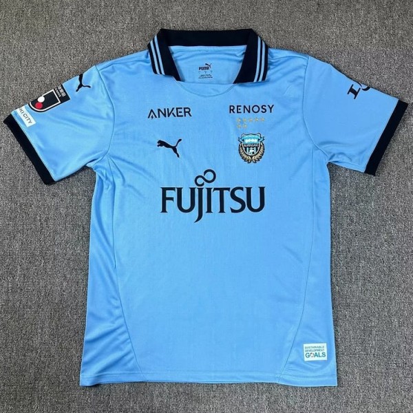 2025/26 Kawasaki Frontale Home Blue Fans Soccer jersey