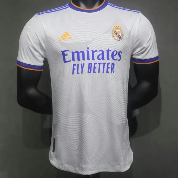 [PLAYER] 2021/22 R MAD Home White Player Soccer jersey