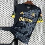 2025/26 Aston Villa Special Edition Black Fans Soccer jersey