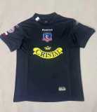 2004 Colo-Colo Away Black Retro Soccer jersey