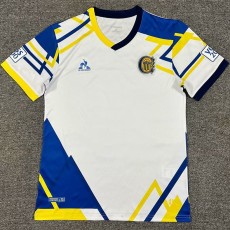 2025/26 Rosario Central Away White Fans Soccer jersey