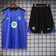 2025/26 BAR Blue Vest Suit Training Shorts Suit