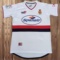 2001/02 RCD Mallorca Away White Retro Soccer jersey
