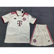 2024/25 Bayern 3RD White Fans Men Sets Soccer jersey