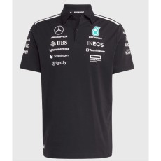 2025 Mercedes F1 Black Racing Suit
