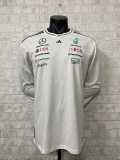 2025 Mercedes F1 White Racing Suit