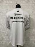 2025 Mercedes F1 White Racing Suit