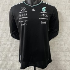 2025 Mercedes F1 Black Racing Suit