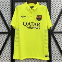 2014/15 BAR 3RD Yellow Retro Soccer jersey